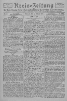 Kreis-Zeitung für d. Kreis Nowy-Tomysl: zugl. Nowy-Tomysler Hopfenzeitung 1928.02.29 Jg.53 Nr26