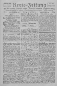 Kreis-Zeitung für d. Kreis Nowy-Tomysl: zugl. Nowy-Tomysler Hopfenzeitung 1928.03.19 Jg.53 Nr34
