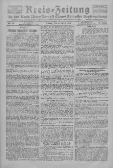 Kreis-Zeitung für d. Kreis Nowy-Tomysl: zugl. Nowy-Tomysler Hopfenzeitung 1928.03.23 Jg.53 Nr36