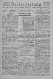 Kreis-Zeitung für d. Kreis Nowy-Tomysl: zugl. Nowy-Tomysler Hopfenzeitung 1928.03.26 Jg.53 Nr37
