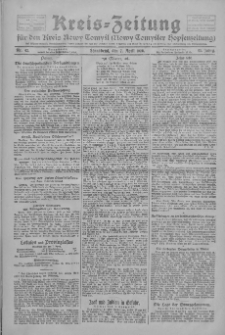 Kreis-Zeitung für d. Kreis Nowy-Tomysl: zugl. Nowy-Tomysler Hopfenzeitung 1928.04.07 Jg.53 Nr42