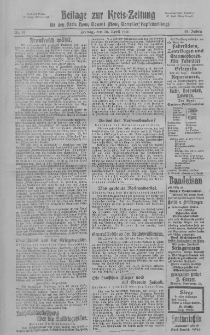 Beilage zur der Kreis-Zeitung für d. Kreis Nowy-Tomysl 1928.04.20 Jg.53 Nr47