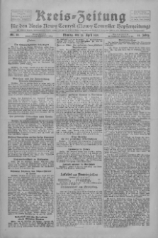 Kreis-Zeitung für d. Kreis Nowy-Tomysl: zugl. Nowy-Tomysler Hopfenzeitung 1928.04.23 Jg.53 Nr48