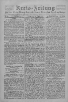 Kreis-Zeitung für d. Kreis Nowy-Tomysl: zugl. Nowy-Tomysler Hopfenzeitung 1928.04.27 Jg.53 Nr50