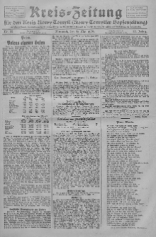 Kreis-Zeitung für d. Kreis Nowy-Tomysl: zugl. Nowy-Tomysler Hopfenzeitung 1928.05.09 Jg.53 Nr55