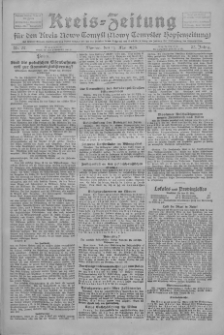 Kreis-Zeitung für d. Kreis Nowy-Tomysl: zugl. Nowy-Tomysler Hopfenzeitung 1928.05.14 Jg.53 Nr57