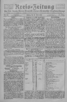 Kreis-Zeitung für d. Kreis Nowy-Tomysl: zugl. Nowy-Tomysler Hopfenzeitung 1928.05.18 Jg.53 Nr59