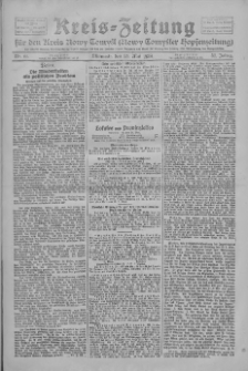 Kreis-Zeitung für d. Kreis Nowy-Tomysl: zugl. Nowy-Tomysler Hopfenzeitung 1928.05.23 Jg.53 Nr61