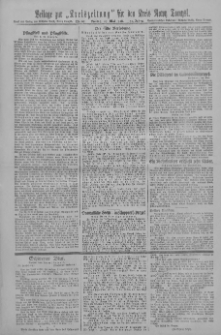 Beilage zur der Kreis-Zeitung für d. Kreis Nowy-Tomysl 1928.05.25 Jg.53 Nr62