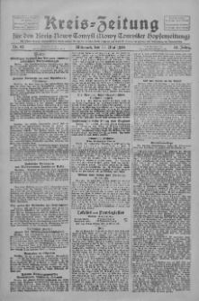 Kreis-Zeitung für d. Kreis Nowy-Tomysl: zugl. Nowy-Tomysler Hopfenzeitung 1928.05.30 Jg.53 Nr63