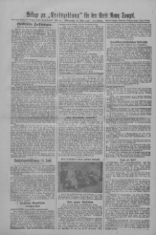 Beilage zur der Kreis-Zeitung für d. Kreis Nowy-Tomysl 1928.05.30 Jg.53 Nr63