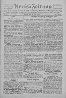 Kreis-Zeitung für d. Kreis Nowy-Tomysl: zugl. Nowy-Tomysler Hopfenzeitung 1928.06.18 Jg.53 Nr71