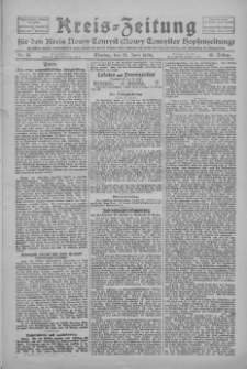 Kreis-Zeitung für d. Kreis Nowy-Tomysl: zugl. Nowy-Tomysler Hopfenzeitung 1928.06.25 Jg.53 Nr74