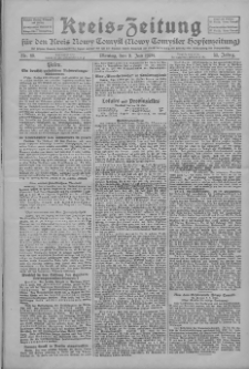 Kreis-Zeitung für d. Kreis Nowy-Tomysl: zugl. Nowy-Tomysler Hopfenzeitung 1928.07.09 Jg.53 Nr80