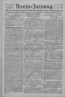 Kreis-Zeitung für d. Kreis Nowy-Tomysl: zugl. Nowy-Tomysler Hopfenzeitung 1928.07.13 Jg.53 Nr82