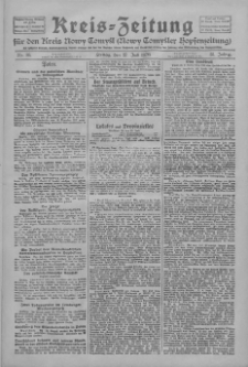Kreis-Zeitung für d. Kreis Nowy-Tomysl: zugl. Nowy-Tomysler Hopfenzeitung 1928.07.27 Jg.53 Nr88