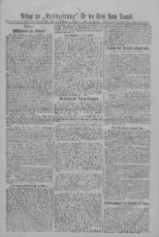 Beilage zur der Kreis-Zeitung für d. Kreis Nowy-Tomysl 1928.08.17 Jg.53 Nr96