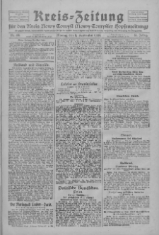 Kreis-Zeitung für d. Kreis Nowy-Tomysl: zugl. Nowy-Tomysler Hopfenzeitung 1928.09.03 Jg.53 Nr103
