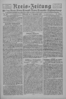 Kreis-Zeitung für d. Kreis Nowy-Tomysl: zugl. Nowy-Tomysler Hopfenzeitung 1928.09.05 Jg.53 Nr104