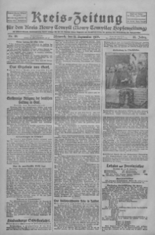 Kreis-Zeitung für d. Kreis Nowy-Tomysl: zugl. Nowy-Tomysler Hopfenzeitung 1928.09.19 Jg.53 Nr110