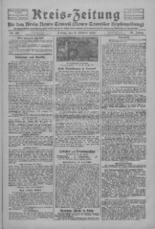 Kreis-Zeitung für d. Kreis Nowy-Tomysl: zugl. Nowy-Tomysler Hopfenzeitung 1928.10.12 Jg.53 Nr120