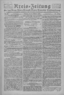 Kreis-Zeitung für d. Kreis Nowy-Tomysl: zugl. Nowy-Tomysler Hopfenzeitung 1928.10.15 Jg.53 Nr121