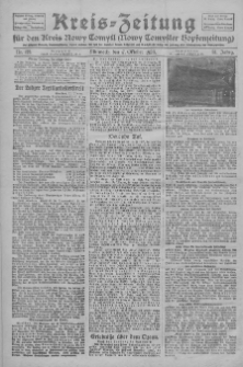 Kreis-Zeitung für d. Kreis Nowy-Tomysl: zugl. Nowy-Tomysler Hopfenzeitung 1928.10.17 Jg.53 Nr122
