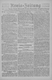 Kreis-Zeitung für d. Kreis Nowy-Tomysl: zugl. Nowy-Tomysler Hopfenzeitung 1928.05.07 Jg.53 Nr54