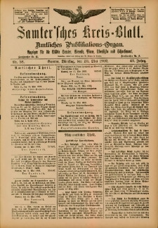 Samtersches Kreis-Blatt = Dziennik Powiatu Szamotulskiego 1902.05.20 Jg.48 Nr58