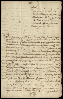 Akta prawno-majątkowe Wojciecha Męcińskiego starosty ostrzeszowskiego A-G (1710-1753)