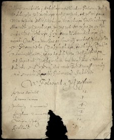 Materiały r&oacute;żne z Archiwum Męcińskich (1577-1817)