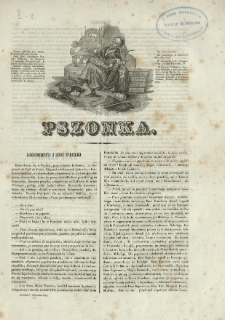Pszonka. 1843 Oddział V P&oacute;łarkusz 8