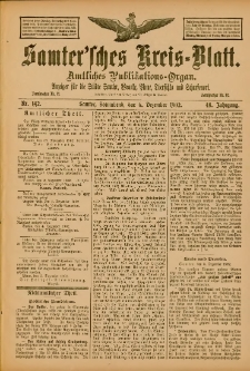 Samtersches Kreis-Blatt = Dziennik Powiatu Szamotulskiego 1902.12.06 Jg.48 Nr142