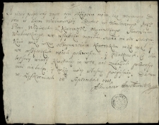 Akta majątkowe Wojciecha Męcińskiego starosty ostrzeszowskiego (1707-1754)