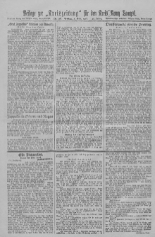 Beilage zur der Kreis-Zeitung für d. Kreis Nowy-Tomysl 1928.11.02 Jg.53 Nr128
