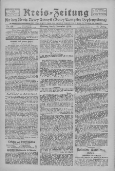Kreis-Zeitung für d. Kreis Nowy-Tomysl: zugl. Nowy-Tomysler Hopfenzeitung 1928.11.05 Jg.53 Nr129