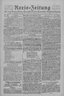 Kreis-Zeitung für d. Kreis Nowy-Tomysl: zugl. Nowy-Tomysler Hopfenzeitung 1928.11.14 Jg.53 Nr133