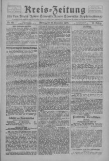 Kreis-Zeitung für d. Kreis Nowy-Tomysl: zugl. Nowy-Tomysler Hopfenzeitung 1928.11.19 Jg.53 Nr135