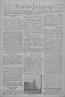 Kreis-Zeitung für d. Kreis Nowy-Tomysl: zugl. Nowy-Tomysler Hopfenzeitung 1929.07.03 Jg.54 Nr77