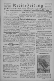 Kreis-Zeitung für d. Kreis Nowy-Tomysl: zugl. Nowy-Tomysler Hopfenzeitung 1929.07.15 Jg.54 Nr82