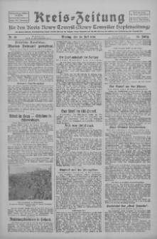 Kreis-Zeitung für d. Kreis Nowy-Tomysl: zugl. Nowy-Tomysler Hopfenzeitung 1929.07.29 Jg.54 Nr88