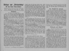 Beilage zur der Kreis-Zeitung für d. Kreis Nowy-Tomysl 1929.08.05 Jg.54 Nr91