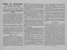 Beilage zur der Kreis-Zeitung für d. Kreis Nowy-Tomysl 1929.08.16 Jg.54 Nr96
