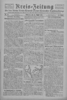 Kreis-Zeitung für d. Kreis Nowy-Tomysl: zugl. Nowy-Tomysler Hopfenzeitung 1929.08.28 Jg.54 Nr101