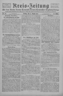 Kreis-Zeitung für d. Kreis Nowy-Tomysl: zugl. Nowy-Tomysler Hopfenzeitung 1929.08.26 Jg.54 Nr102