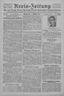 Kreis-Zeitung für d. Kreis Nowy-Tomysl: zugl. Nowy-Tomysler Hopfenzeitung 1929.09.02 Jg.54 Nr103