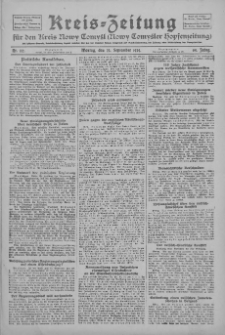 Kreis-Zeitung für d. Kreis Nowy-Tomysl: zugl. Nowy-Tomysler Hopfenzeitung 1929.09.23 Jg.54 Nr112