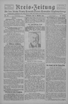 Kreis-Zeitung für d. Kreis Nowy-Tomysl: zugl. Nowy-Tomysler Hopfenzeitung 1929.10.16 Jg.54 Nr122