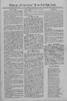 Beilage zur der Kreis-Zeitung für d. Kreis Nowy-Tomysl 1929.10.25 Jg.54 Nr126