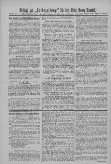 Beilage zur der Kreis-Zeitung für d. Kreis Nowy-Tomysl 1929.11.22 Jg.54 Nr138